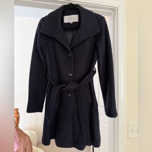 Jessica Simpson Black Trench Coat